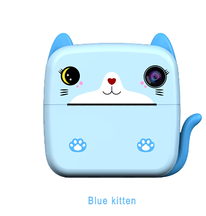 🐱 Appareil Photo Instantané Chaton pour Enfant – Capturez et Imprimez des Souvenirs Trop Mignons !